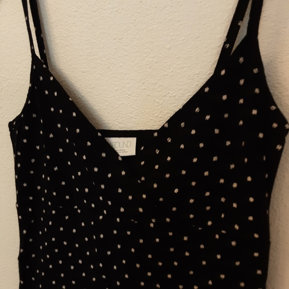 Abound Black & White Polka Dot Dress - Picture 4 of 6